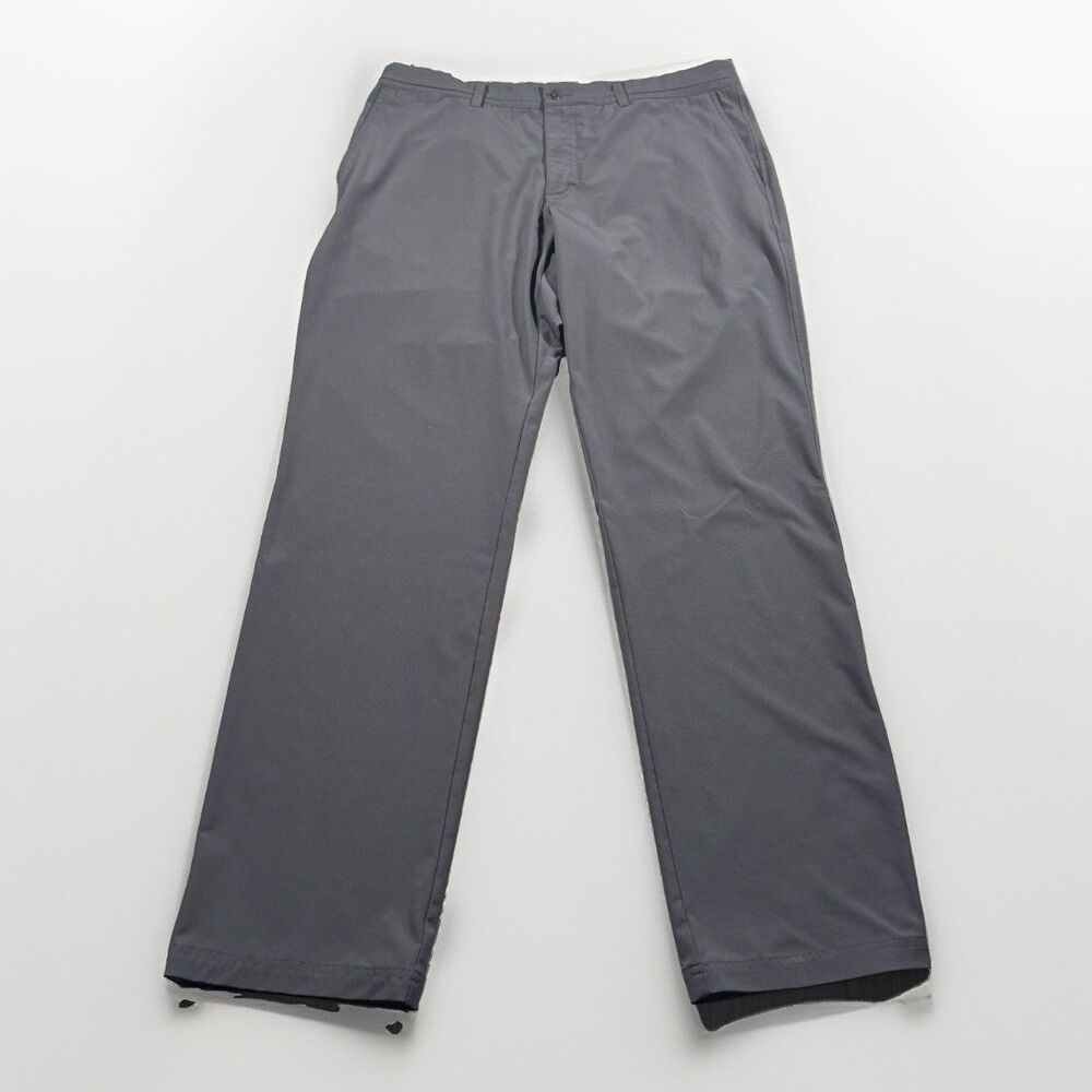 Nike Golf Pants Men’s 36x34 Gray Performance Tech Dri Fit Stretch Standard Fit